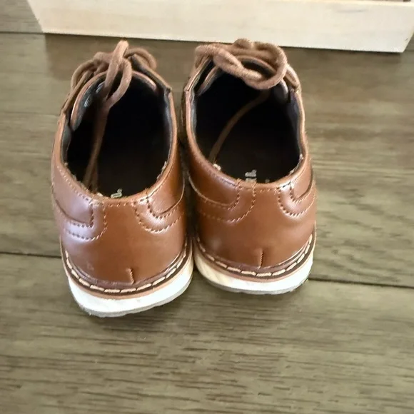 Stafford Lil Cooper Toddler Boys Cap Closed Toe Oxford Shoes size 7 - Picture 3 of 6